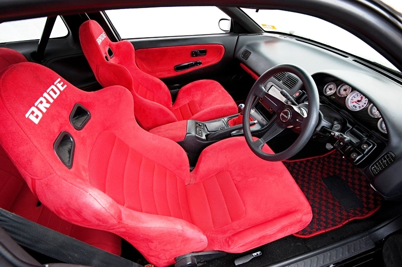 Bride seats in an S13